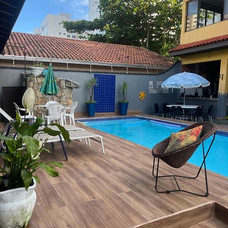 Mongaguá Lindo Sobrado Amarelo -Proximo A Praia מראה חיצוני תמונה