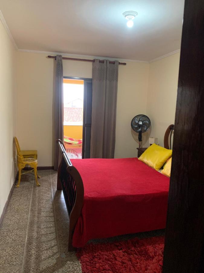 Mongaguá Lindo Sobrado Amarelo -Proximo A Praia מראה חיצוני תמונה