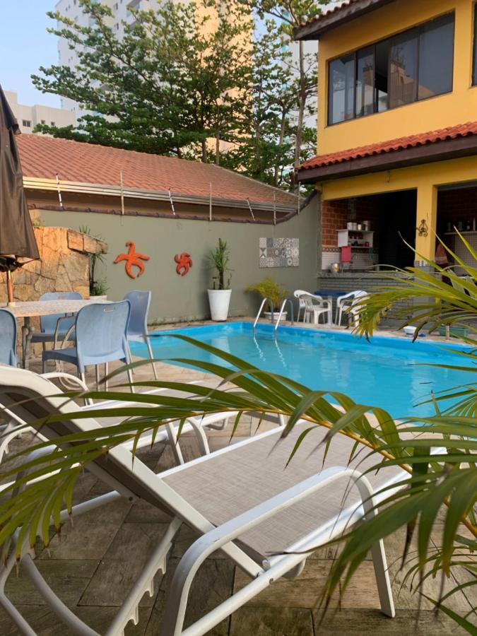 Mongaguá Lindo Sobrado Amarelo -Proximo A Praia מראה חיצוני תמונה