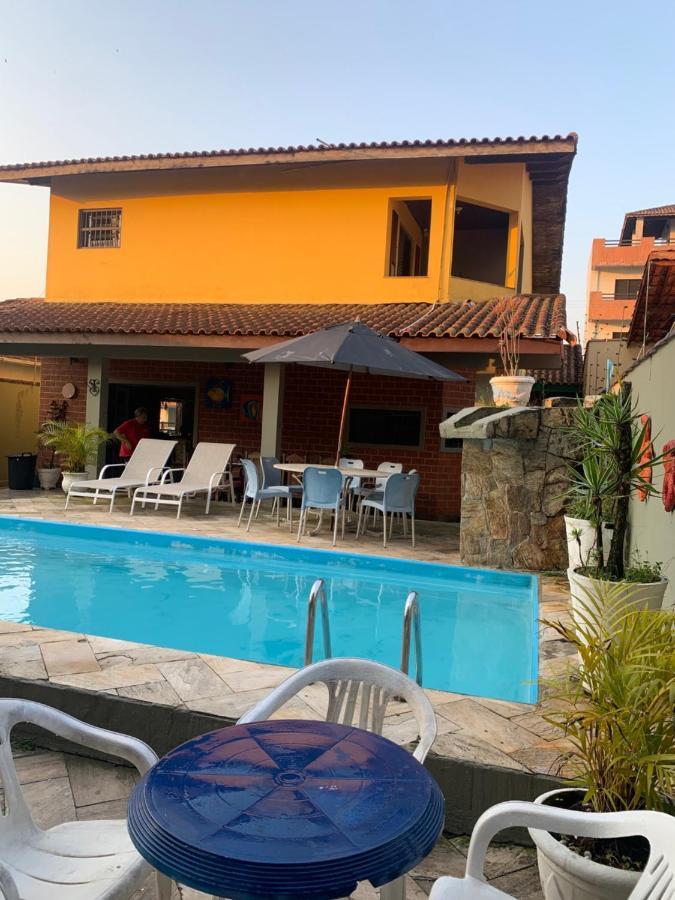 Mongaguá Lindo Sobrado Amarelo -Proximo A Praia מראה חיצוני תמונה