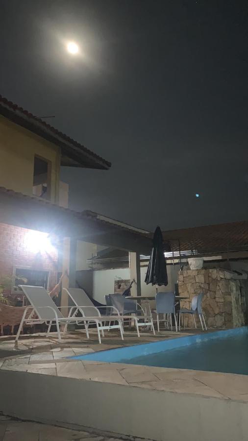 Mongaguá Lindo Sobrado Amarelo -Proximo A Praia מראה חיצוני תמונה