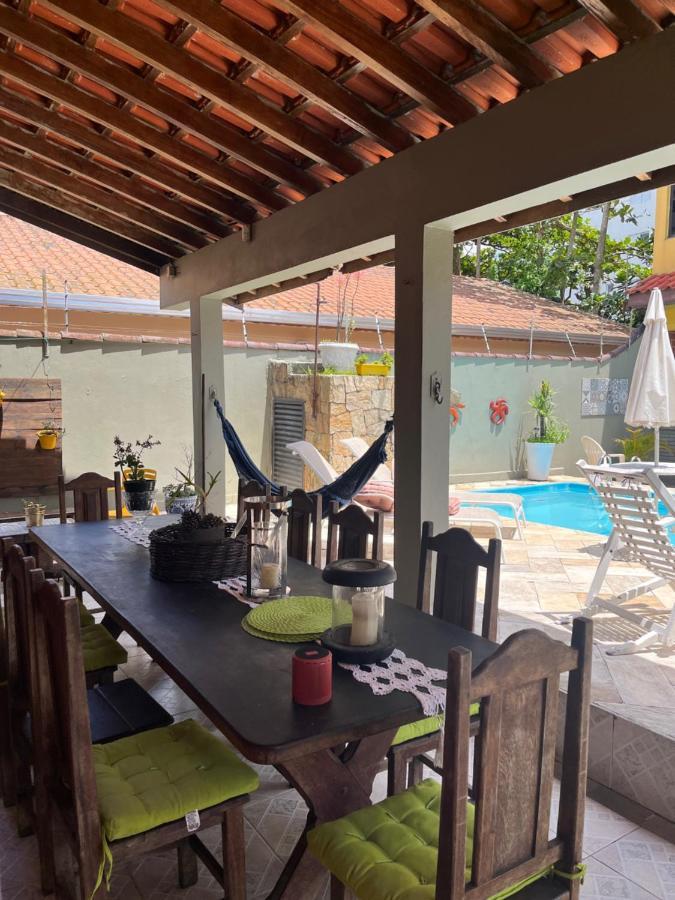 Mongaguá Lindo Sobrado Amarelo -Proximo A Praia מראה חיצוני תמונה