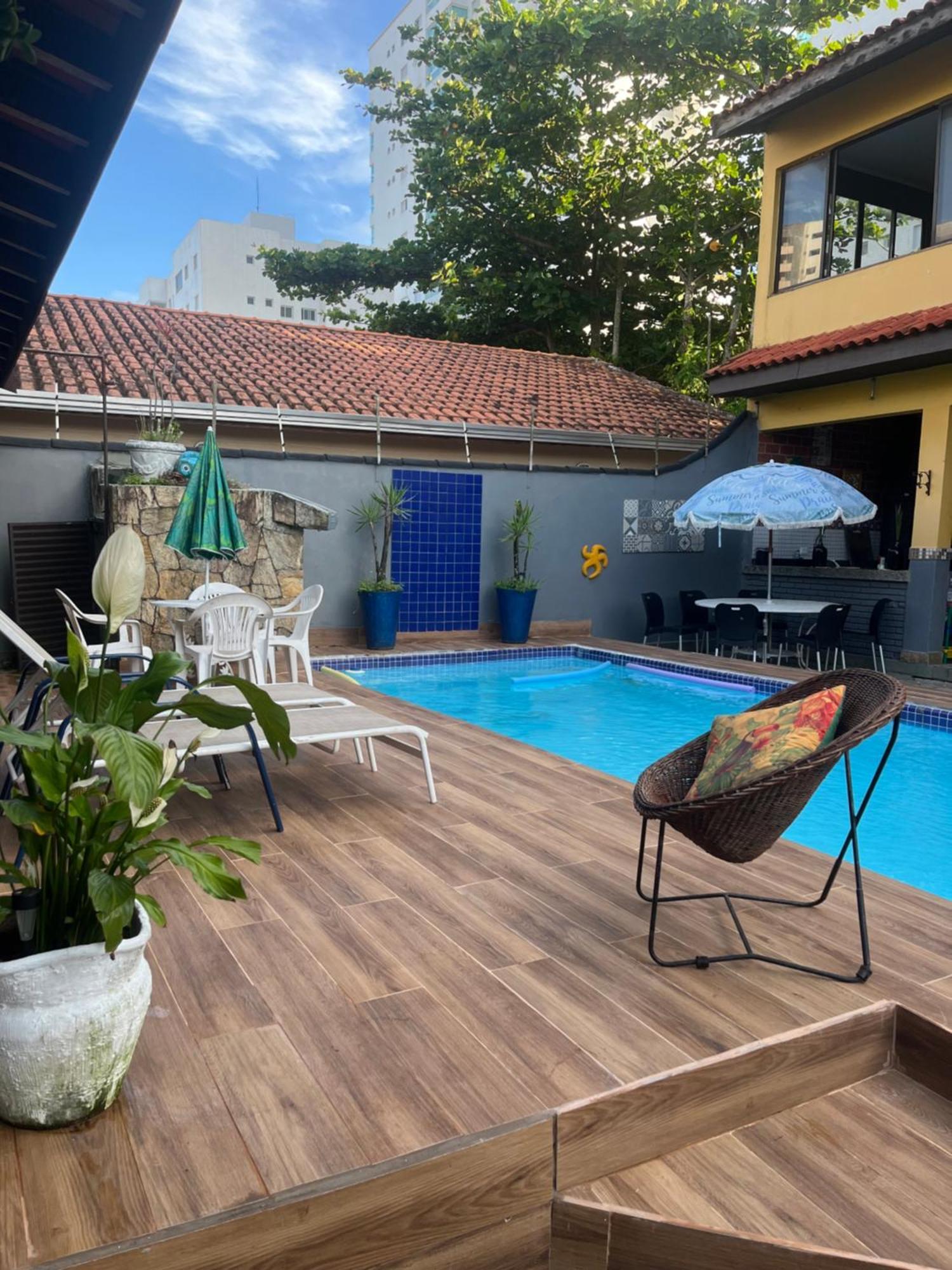 Mongaguá Lindo Sobrado Amarelo -Proximo A Praia מראה חיצוני תמונה